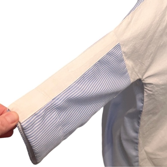 English Factory (Anthropologie) Oversized Cotton Button-up Shirt - Picture 4 of 11